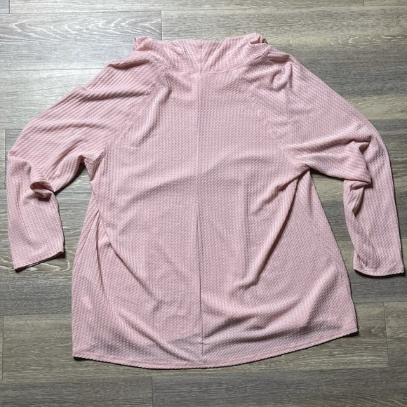 FADED GLORY cowl funnel neck long sleeve top size 3X - Picture 9 of 9